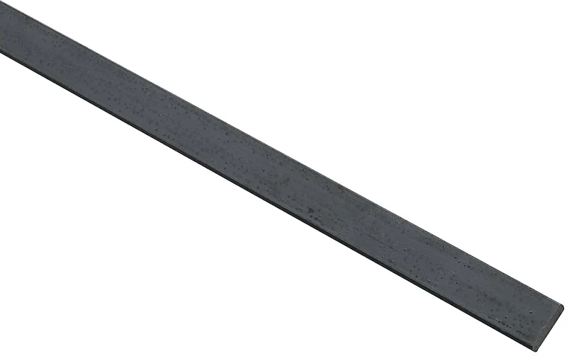 Plain Steel Solid Flat Bar, 1 Inch by 48 Inches by 0.25 Inch
