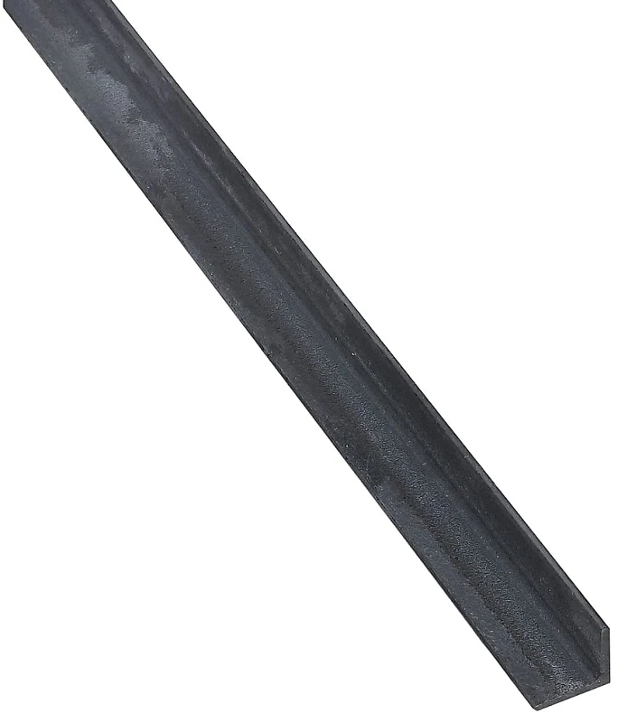 Plain Steel Solid Angle, 1 X 48 X 1/8 In., Model N215-434