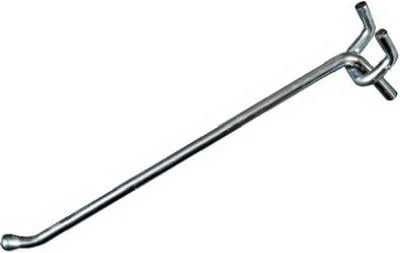 Stanley National Hardware N181-362 National 6 Inch Galvanized Steel Single Hook For Pegboard