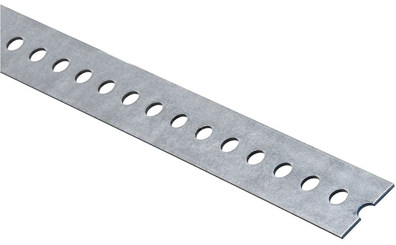 Slotted Steel Flat Bar, 1 and 3/8 Inches by 36 Inches