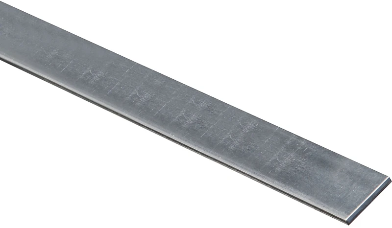 Solid Galvanized Flat Bar, 1 Inch X 72 Inch, National Hardware N180-034