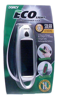 3 Led Dynamo Solar Flashlight Model 41-4308 - Versatile Outdoor Lighting
