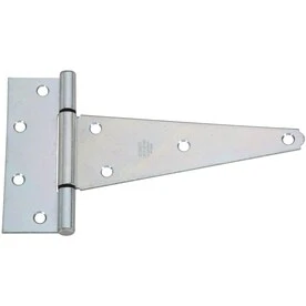 Stanley-National Hardware 8-in Heavy T-Hinge Zinc