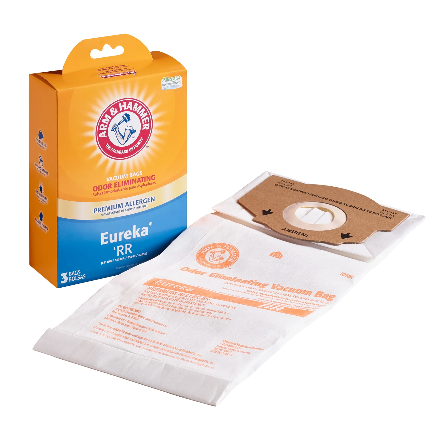 EUREKA VAC BAG RR ALLERGEN 3PK