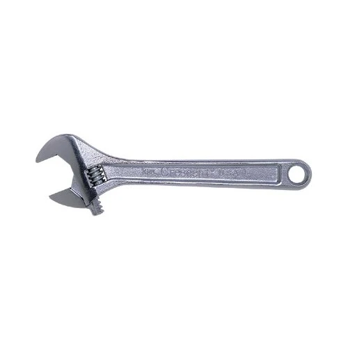 Chrome Adjustable Wrench, 6 Inch, Model Ac16v