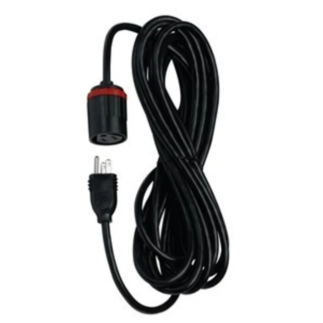 Lock'n'dry 25' Detachable Power Supply Cord, 16-gauge, 13-amp Rating