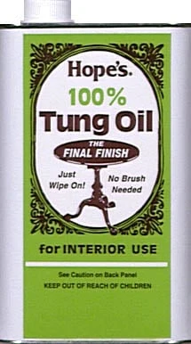 The Hope Company 1 Gallon 100 percent Tung Oil 128TO2 - Pack of 2