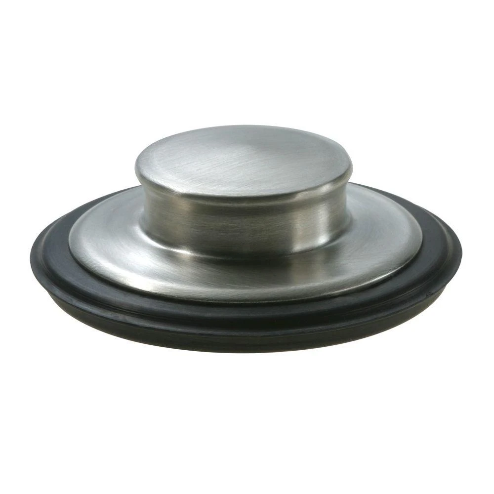 Stp-ssb Brushed Stainless Steel Sink Stopper For Garbage Disposals