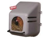 163620 Plastic Wall-mount Nesting Box For Chickens And Birds