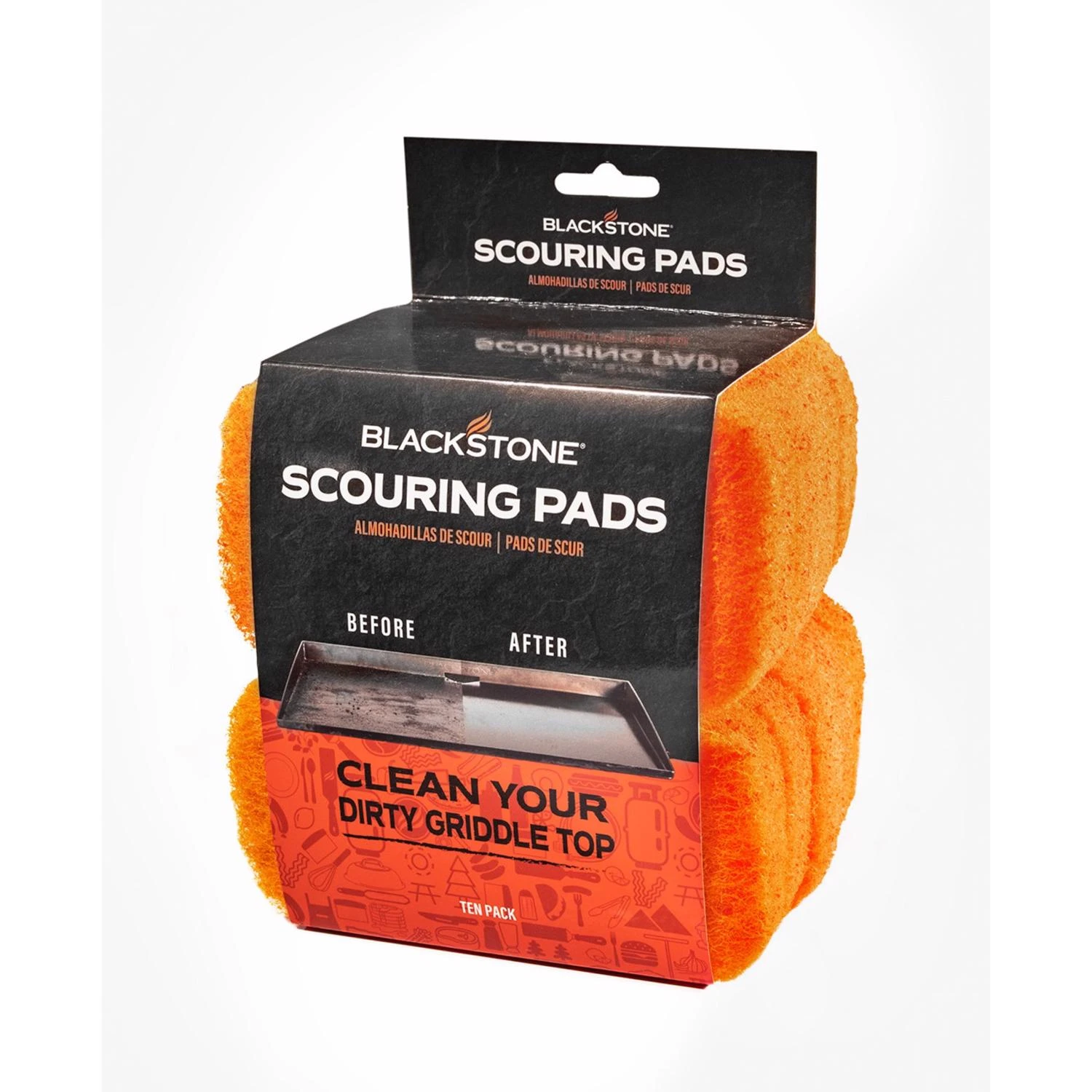 Replacement Scouring Pads, 10-Pk.