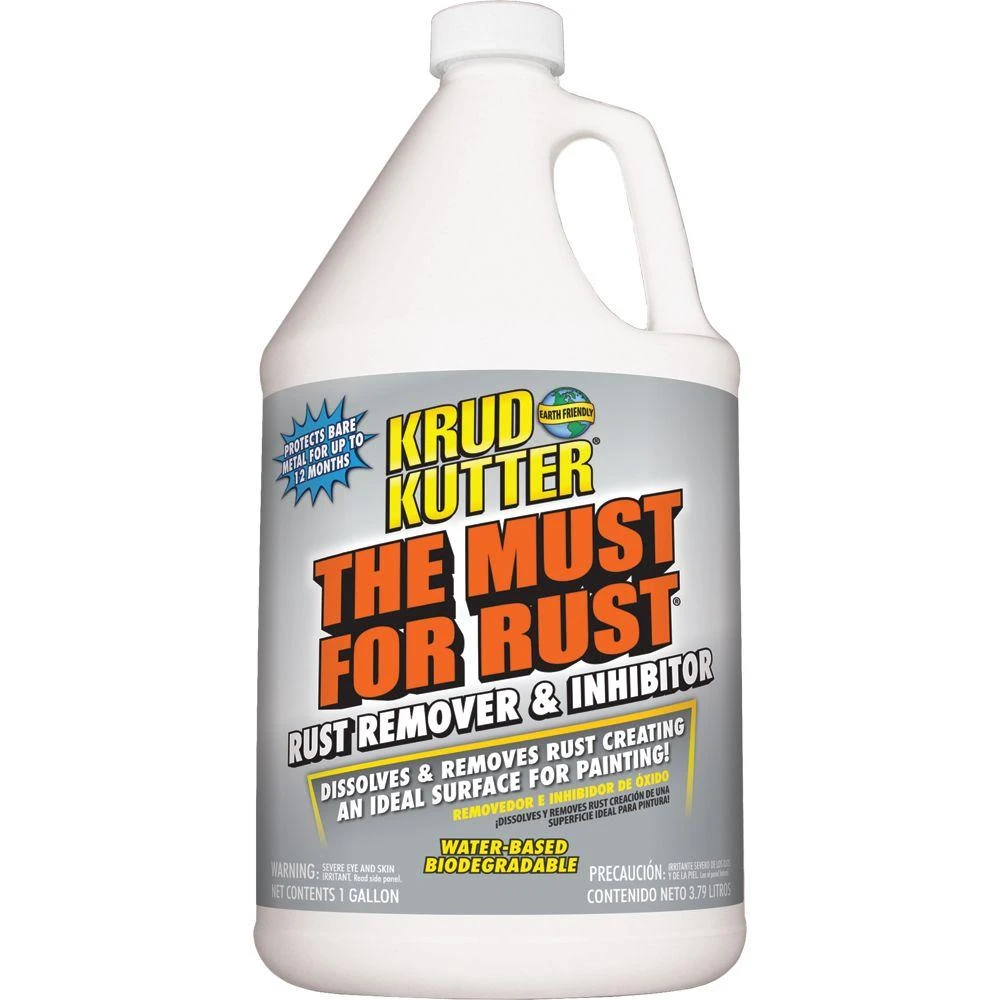 The Must For Rust Remover And Inhibitor, 1-gallon - Effective Rust Protection