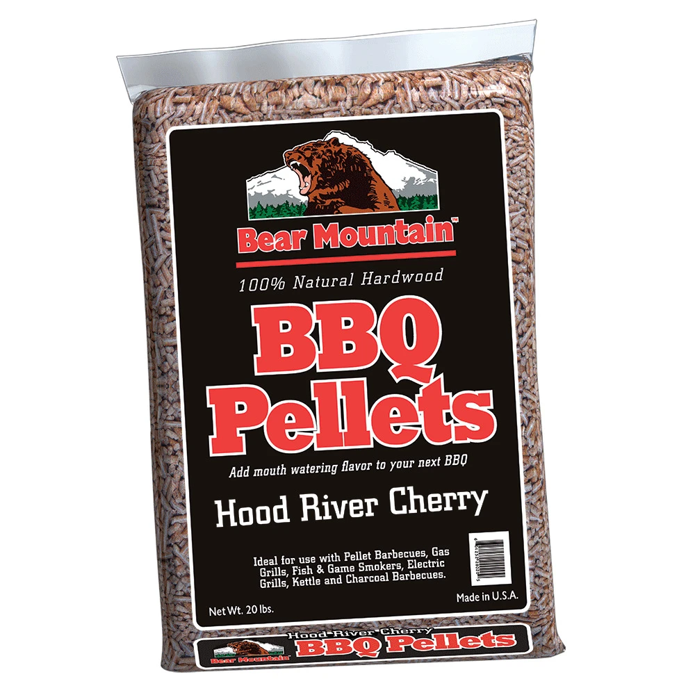Barbecue Hardwood Pellets Cherry Flavor 20 Pound Bag for Smoking and Grilling
