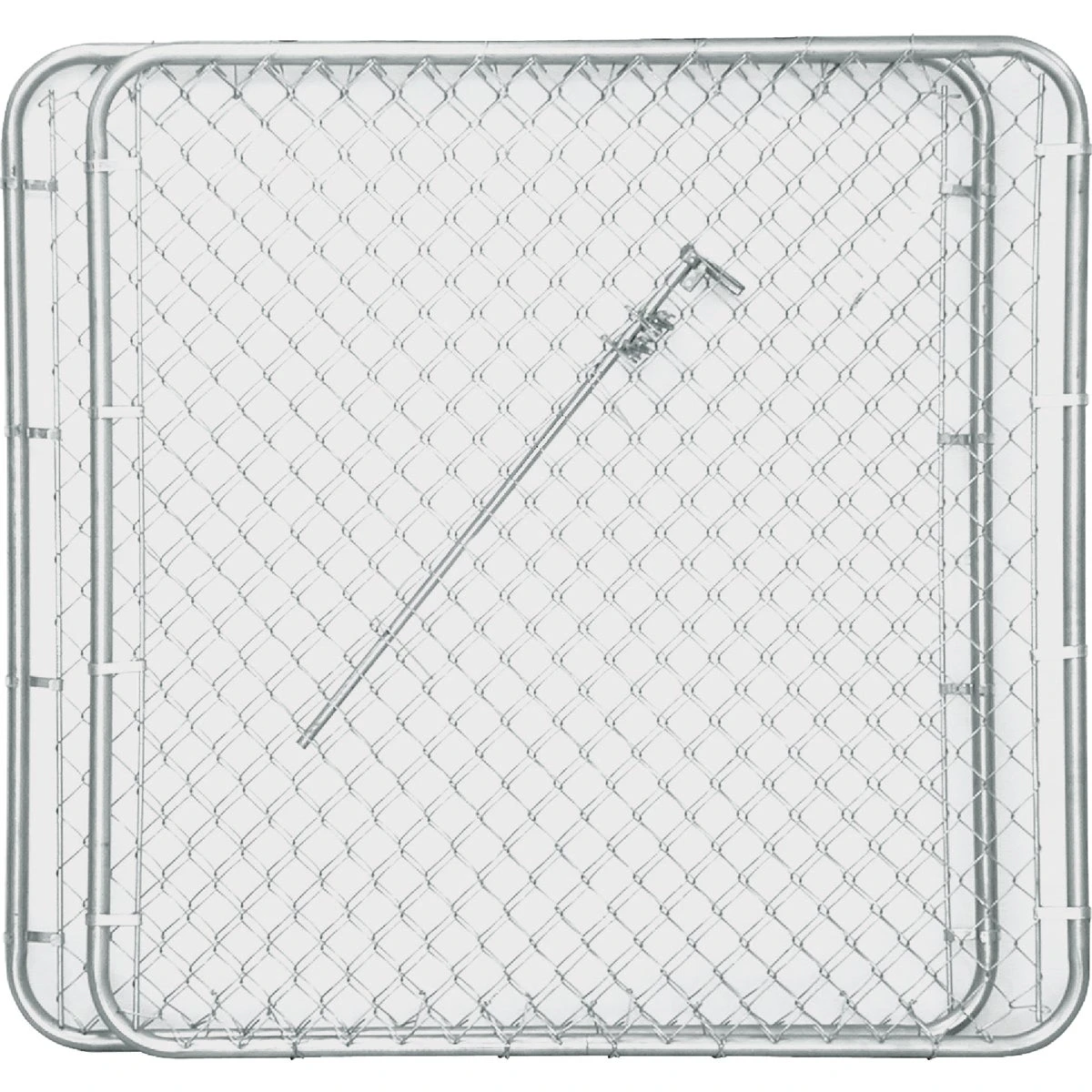 10 Ft. W X 4 Ft. H Double Drive Chain Link Gate