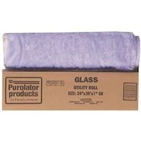 24" X 240" X 1" Hammock Air Filter, Merv 2, 30-day Lifespan
