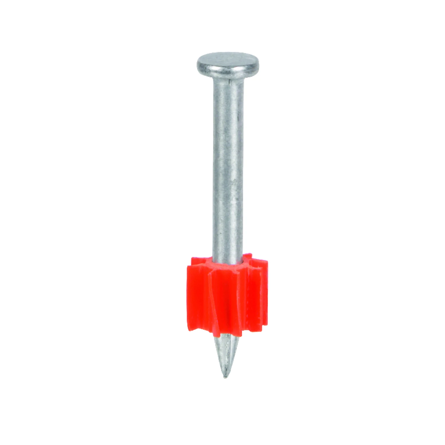 1-1/2 In. Plastic Round Head Drive Pins (100 Pk) For Concrete & Steel