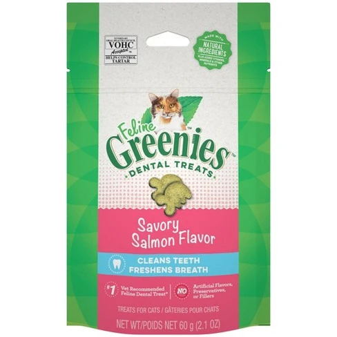 Cat Treats with Real Salmon Flavor, 3 Ounce Package