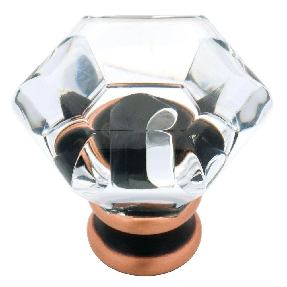 1-1/4 BRZ/ACRYLIC KNOB