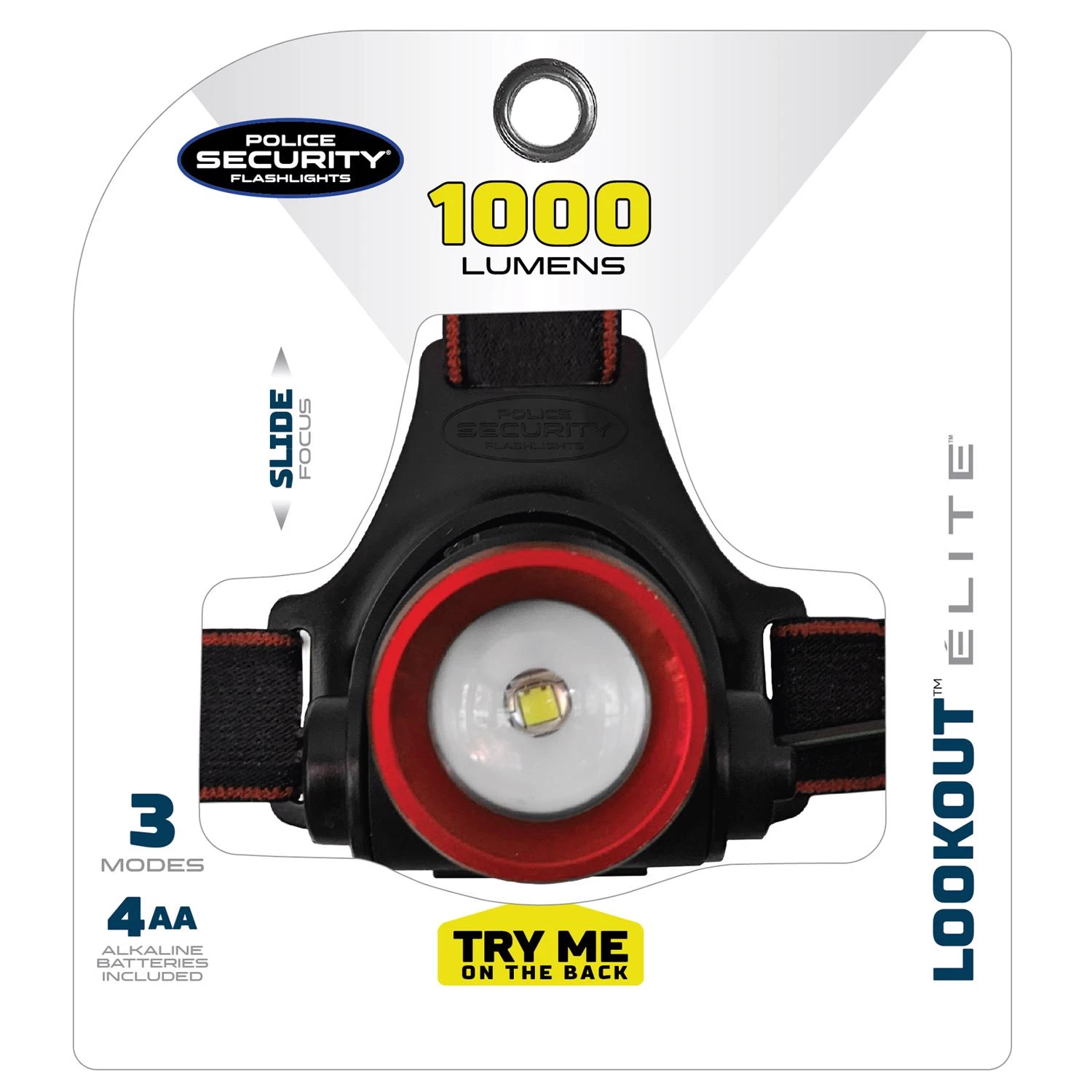 Lookout 1000 Lumen Led Headlamp With Adjustable Headband And 3 Modes
