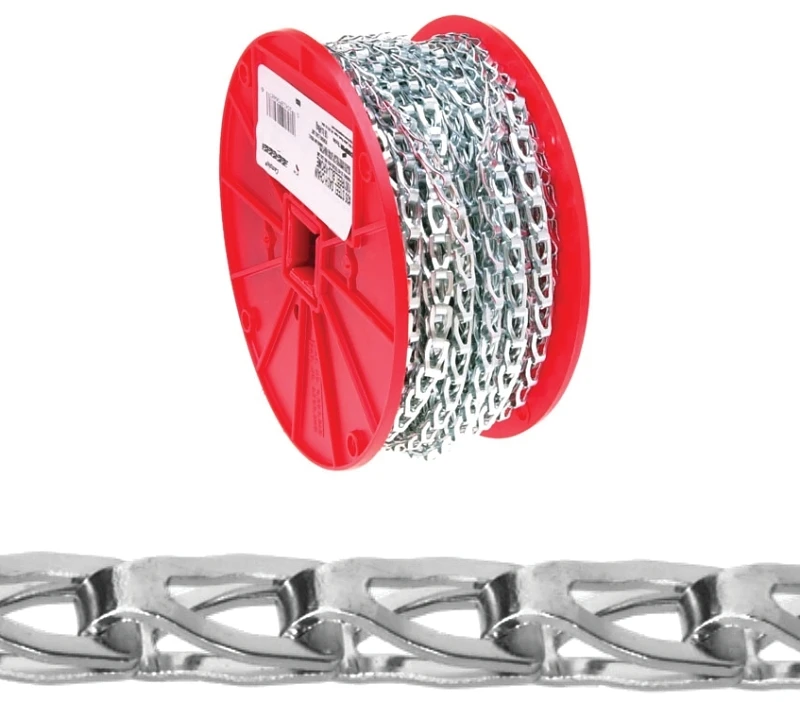 #35 100 Ft. Zinc-plated Low-carbon Steel Coil Chain For Sash Applications