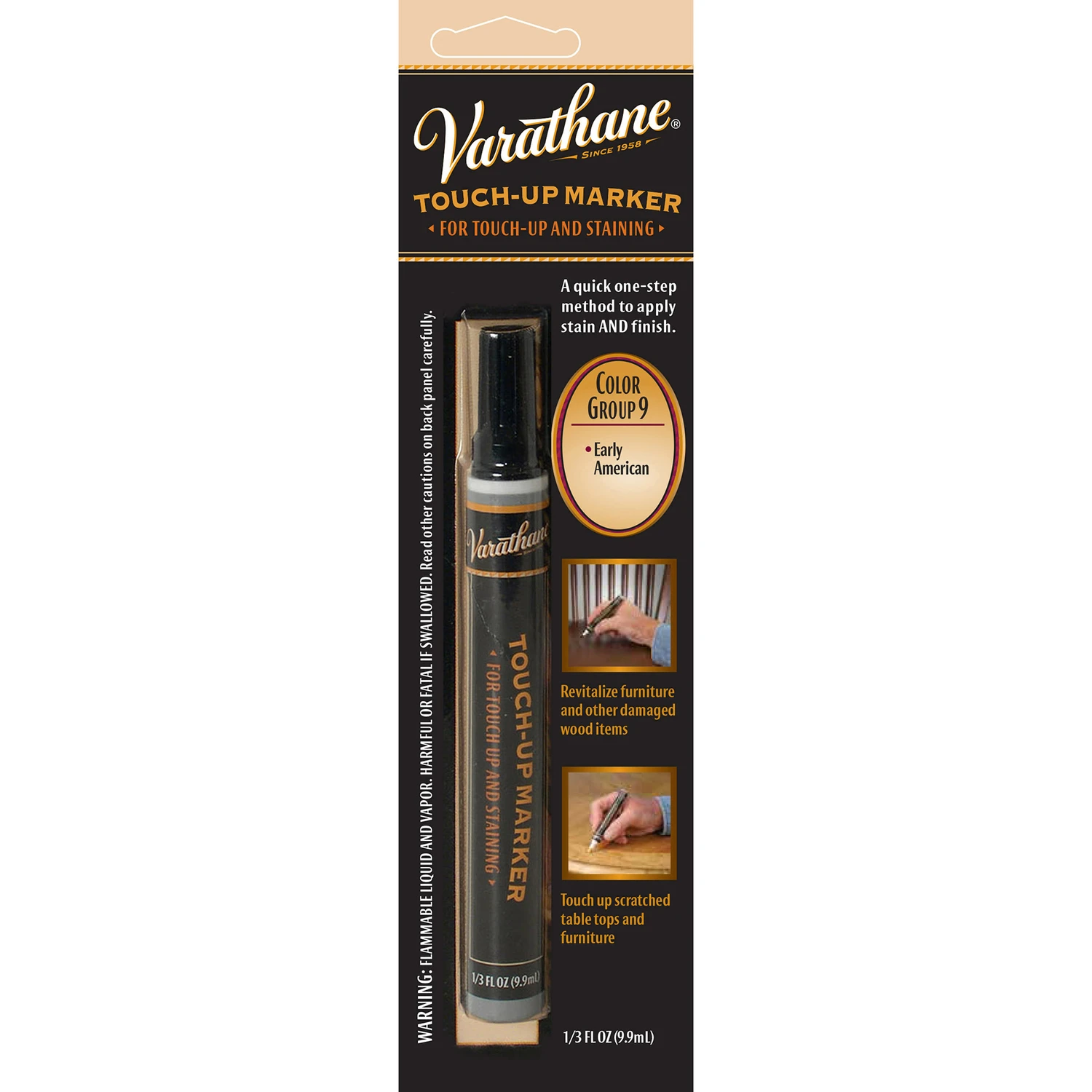 Color Group 9 Stain Touch-up Marker 2.4 Oz For Wood Repair