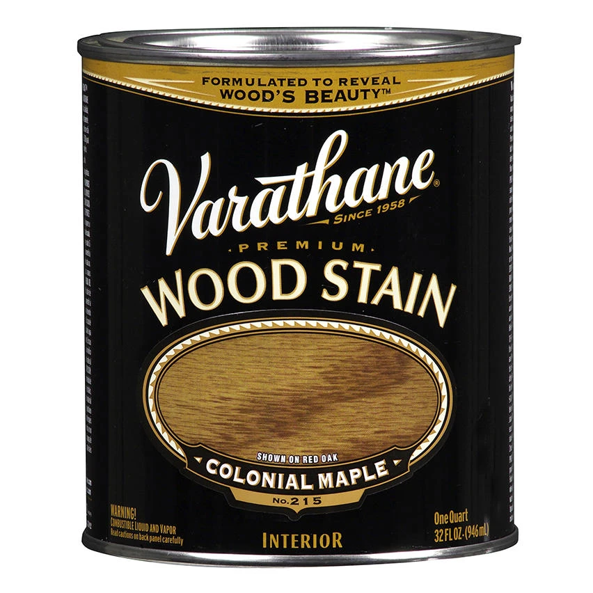Colonial Maple Premium Oil-Based Interior Wood Stain, One Quart