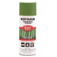 Industrial Choice 1600 System Epoxy Rebar Aerosol Touch-up Paint 12 Oz Green
