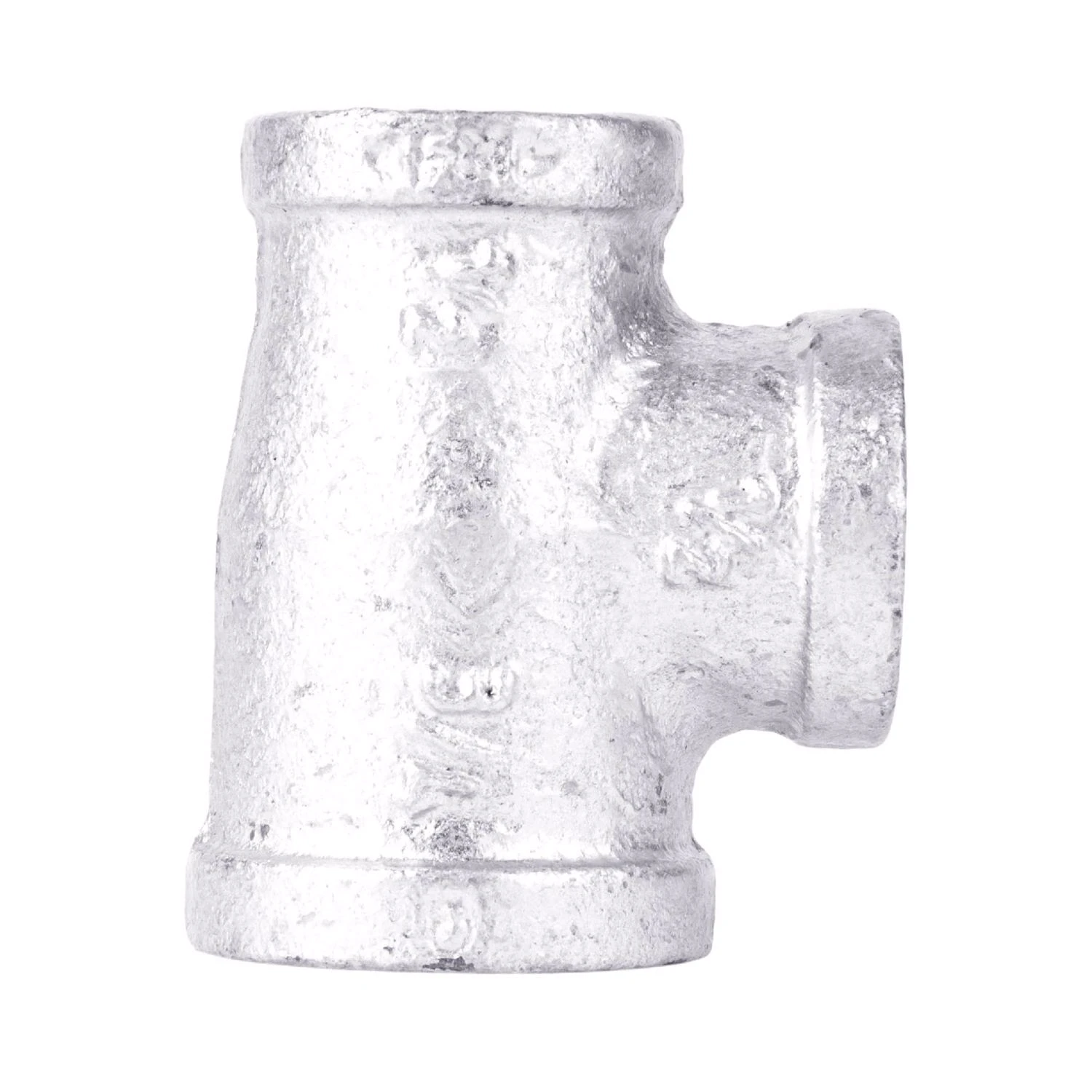 3/4 In. Fip X 1/2 In. D Fip Galvanized Malleable Iron Reducing Tee