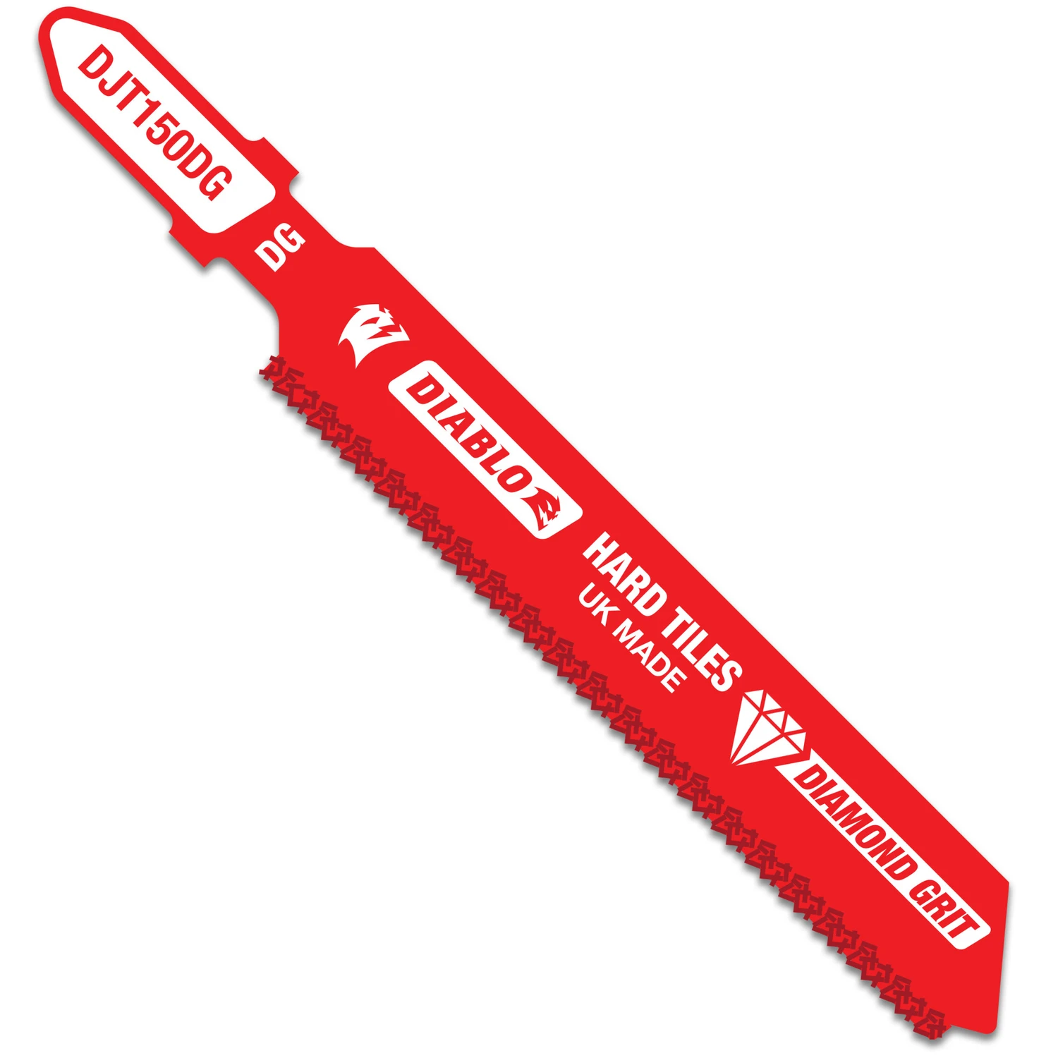 T-Shank Jigsaw Blade, Diamond Grit, For Hard Tile, 3-1/4-In.