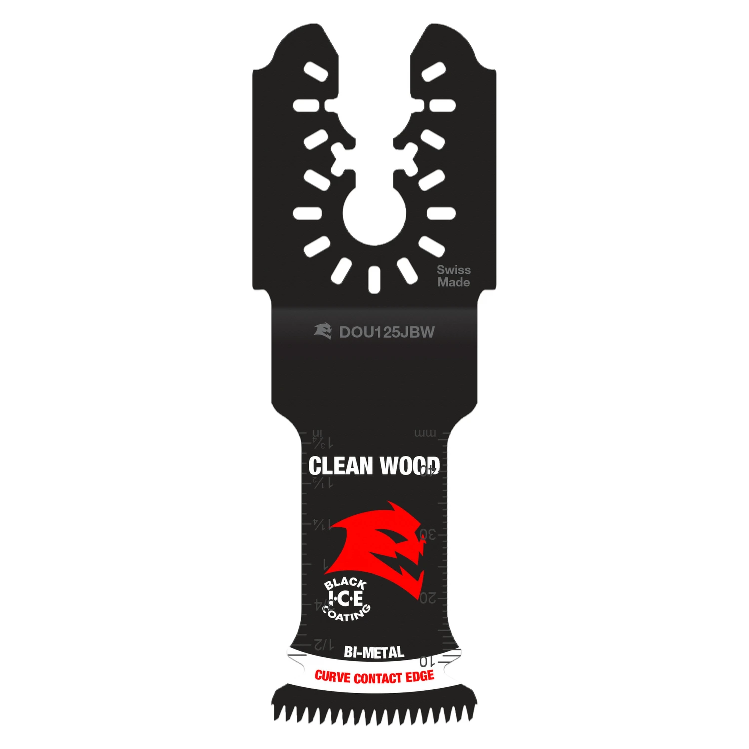 Diablo 1-1/4 in. X 1-1/4 in. W Bi-Metal Oscillating Blade Clean Wood 1 pk