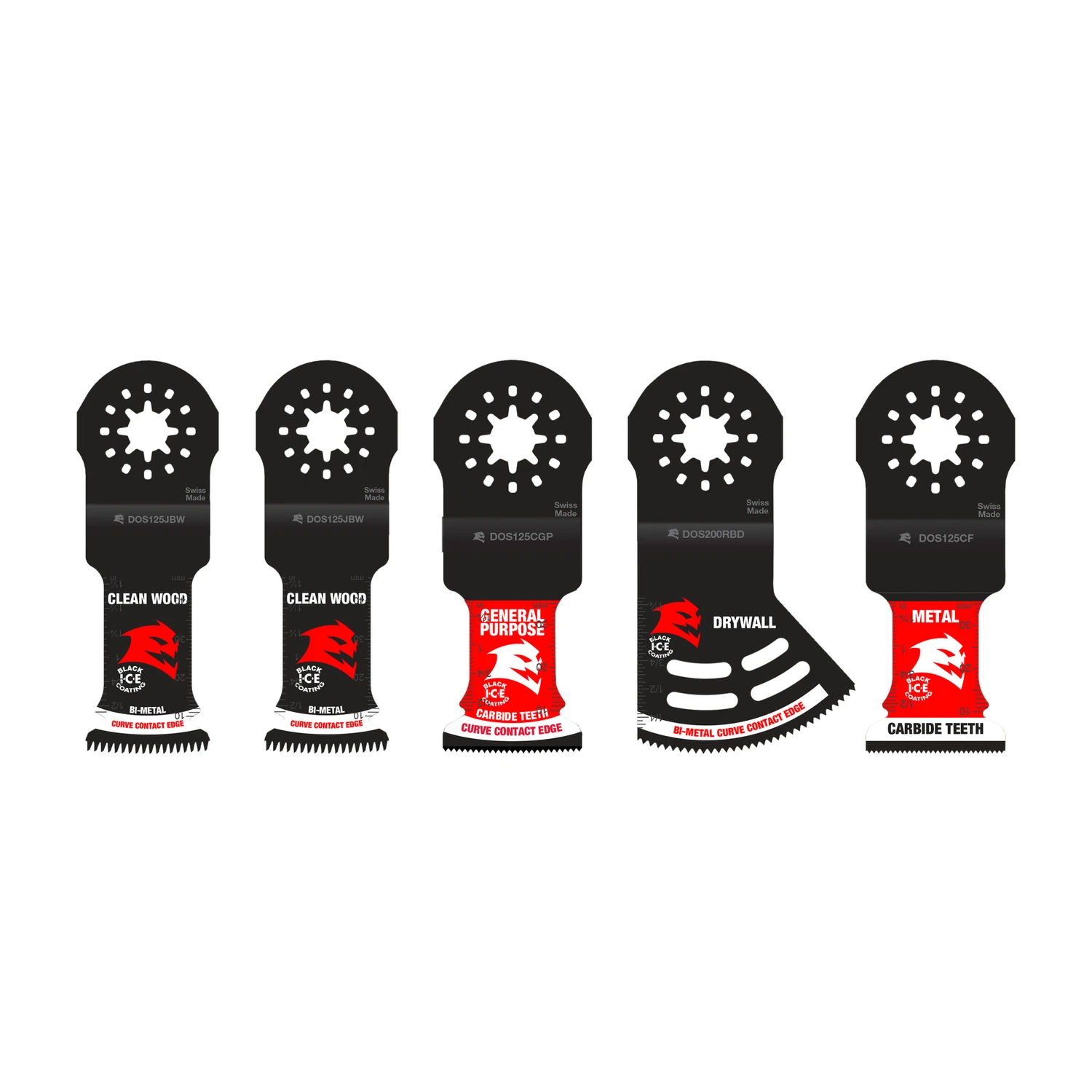 Starlock General Purpose Oscillating Tool Blade Set, 5 Pieces