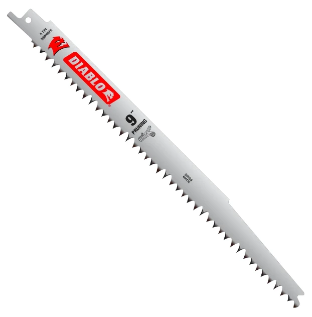 Diablo 9 in. Bi-Metal Reciprocating Saw Blade 5 TPI 5 pk