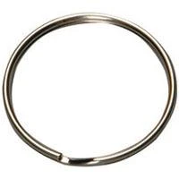 Split Key Ring, 1 In., 100-Pk.