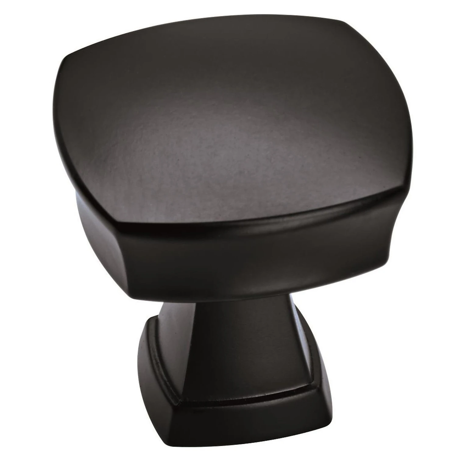 Stature Cabinet Knob, Matte Black, 1-1/4 In.