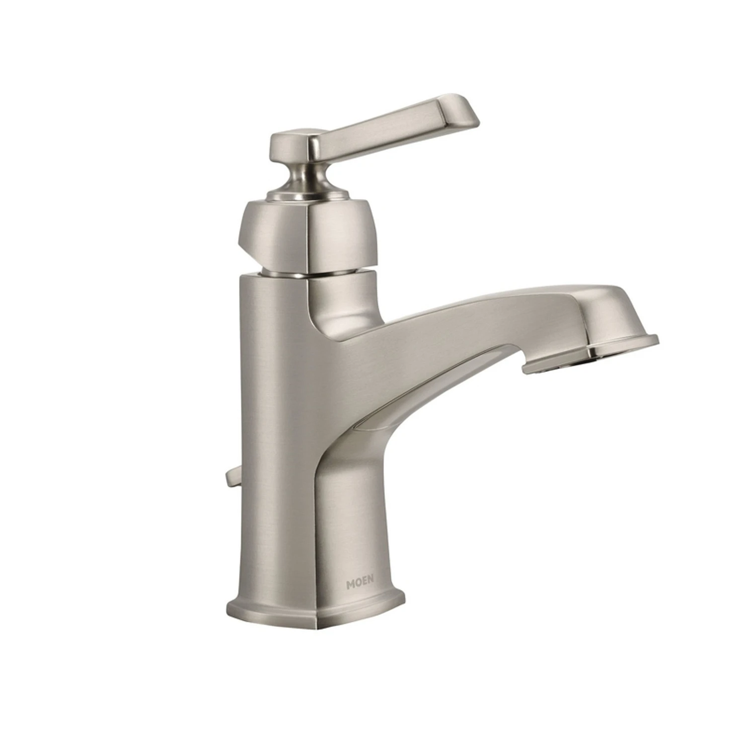 Boardwalk 1-handle Lever 4 In. Centerset Bathroom Faucet, Brushed Nickel