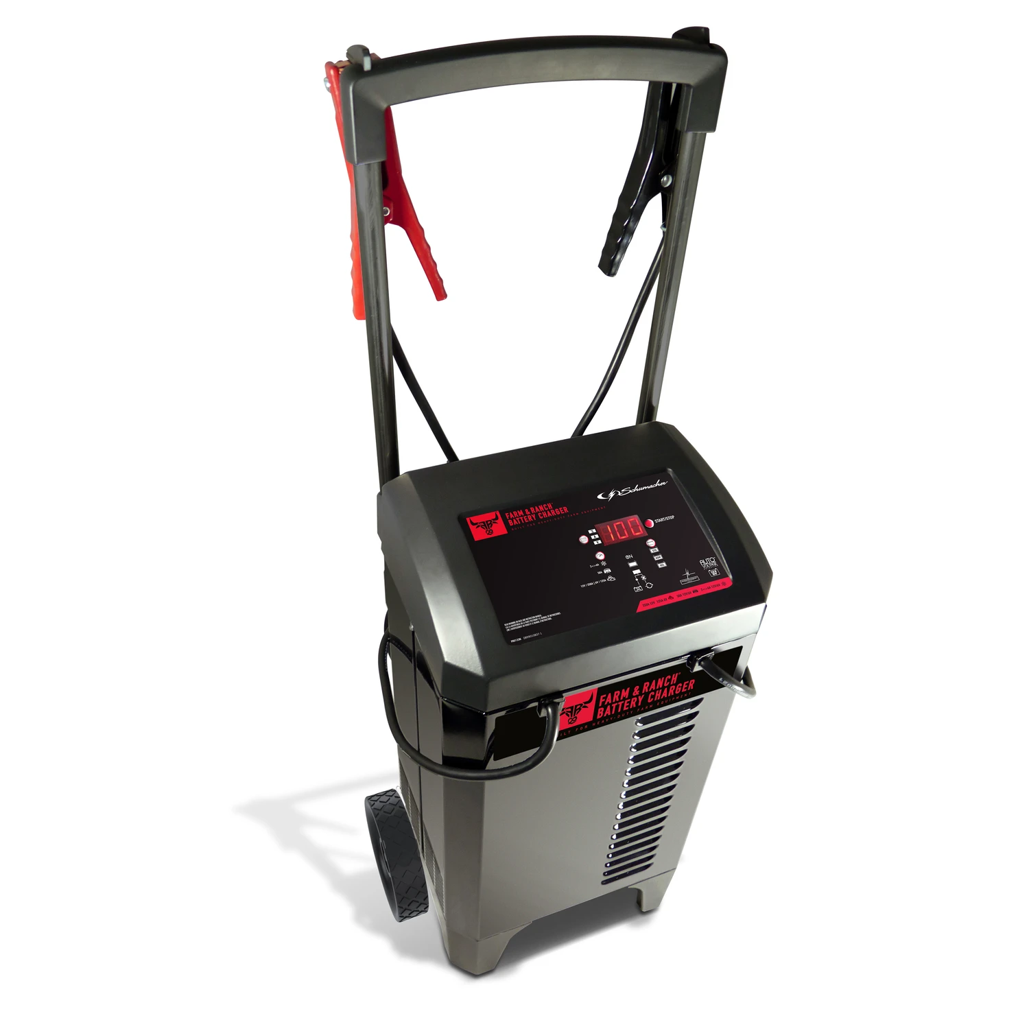 Farm & Ranch Wheel Charger With Engine Start, 250/50/6-Amp, 6/12-Volt