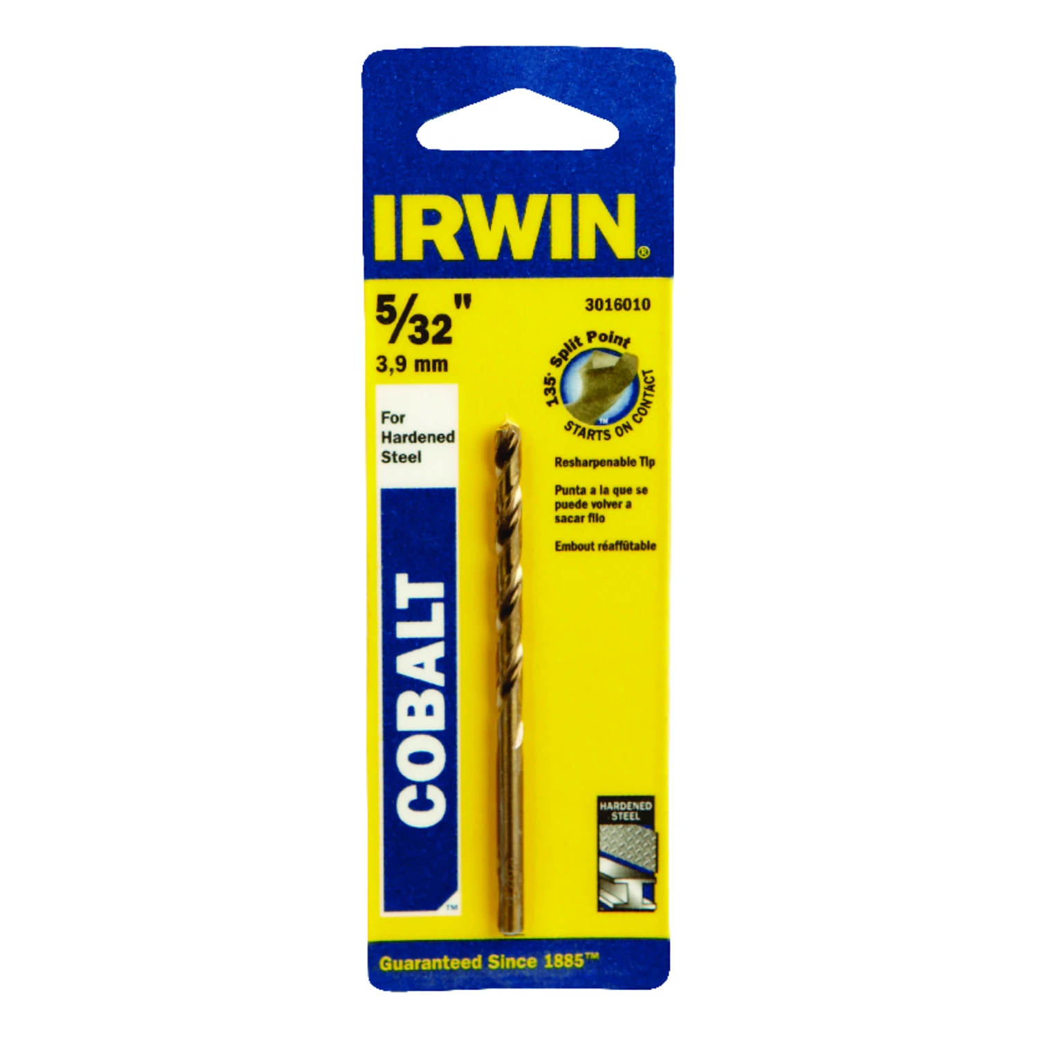 5/32 In. Cobalt Pilot Point Drill Bit - 3-1/8 In. Length