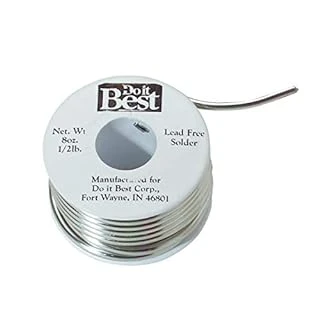 1/2 Lb Lead-free Solder, 95% Tin, 5% Antimony, Model 53469