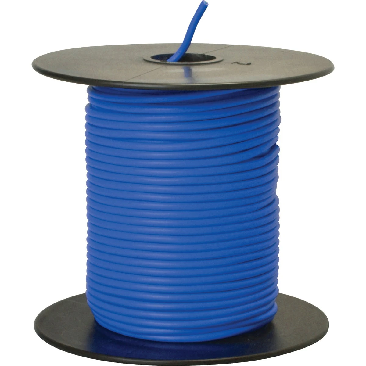 Primary Wire Blue Polyvinyl Chloride Insulated 18 Gauge Stranded Copper 100 Feet
