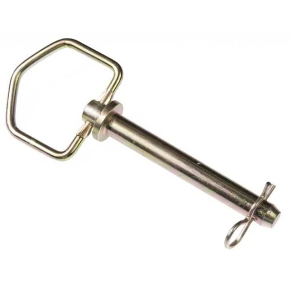Hitch Pin, Zinc-Plated Steel, 3/4 x 4-1/4-In.