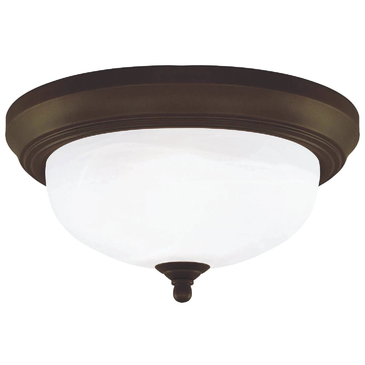 13-inch Oil Rubbed Bronze Flush Mount Ceiling Light Fixture