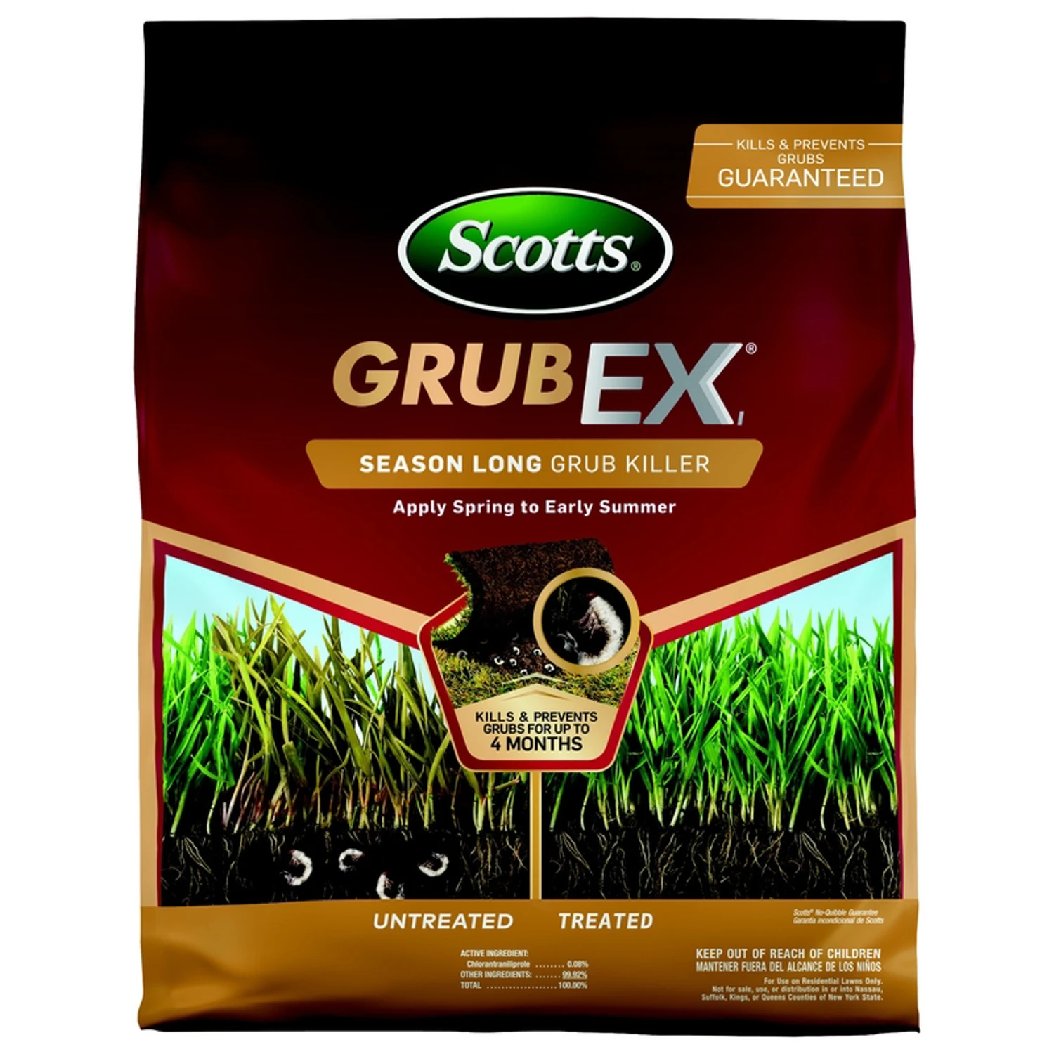 Grubex 14.35 Lb. Season Long Grub Killer - Granules For Lawn Protection