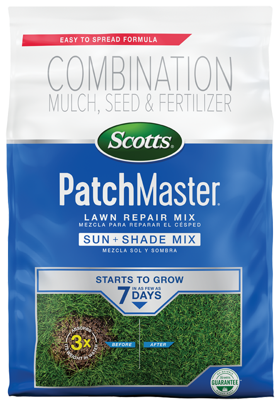 Patchmaster 10 Lb. Lawn Repair Mix For Sun & Shade - 290 Sq. Ft. Coverage