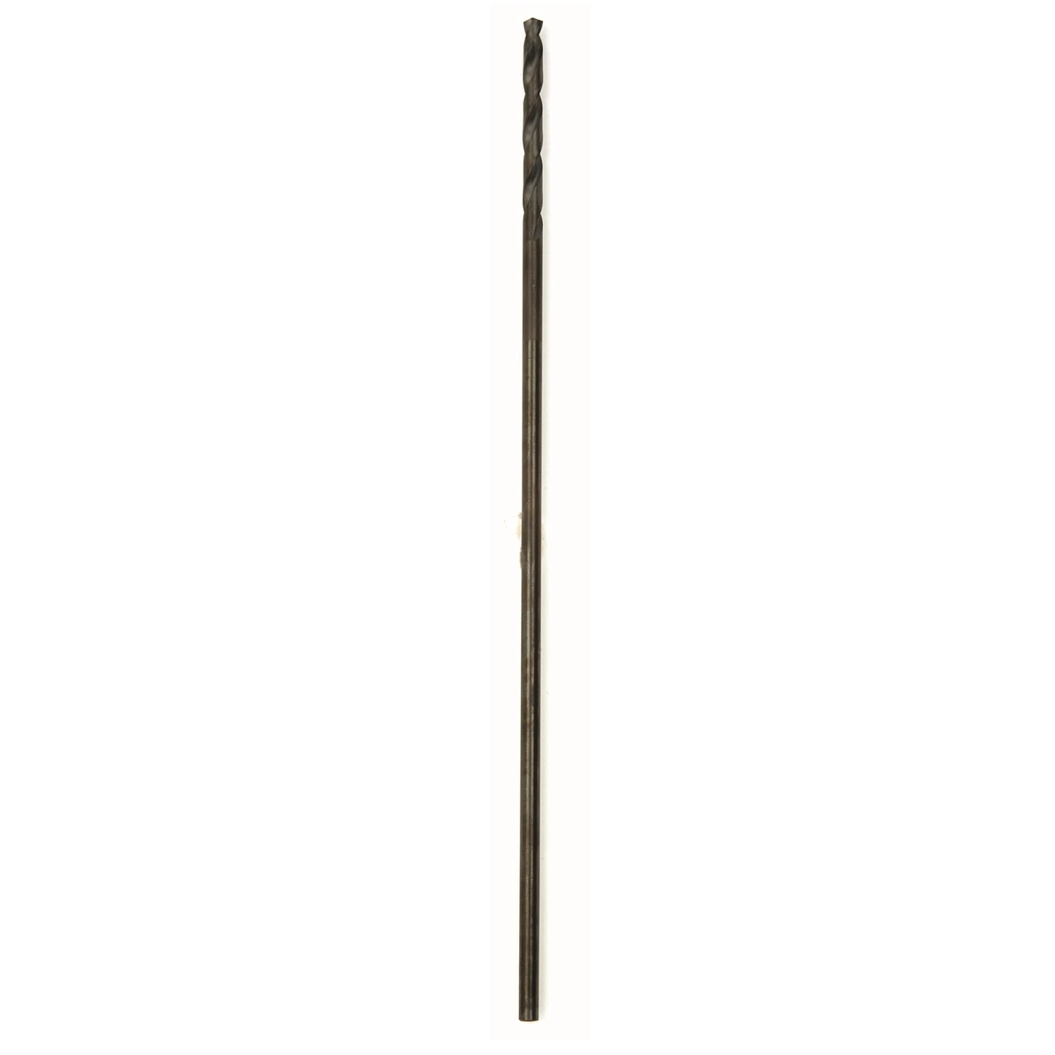 Aircraft Black Oxide Drill Bit, 12 Inches Long by 0.25 Inches Diameter