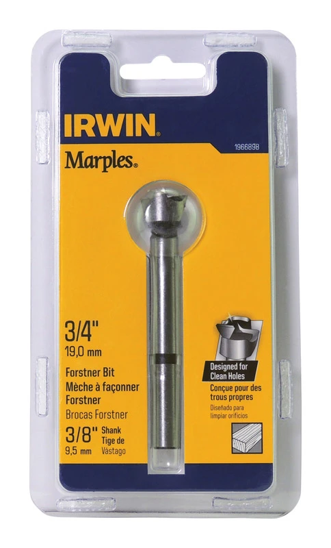 3/4 In. X 3-1/2 In. Carbon Steel Forstner Drill Bit