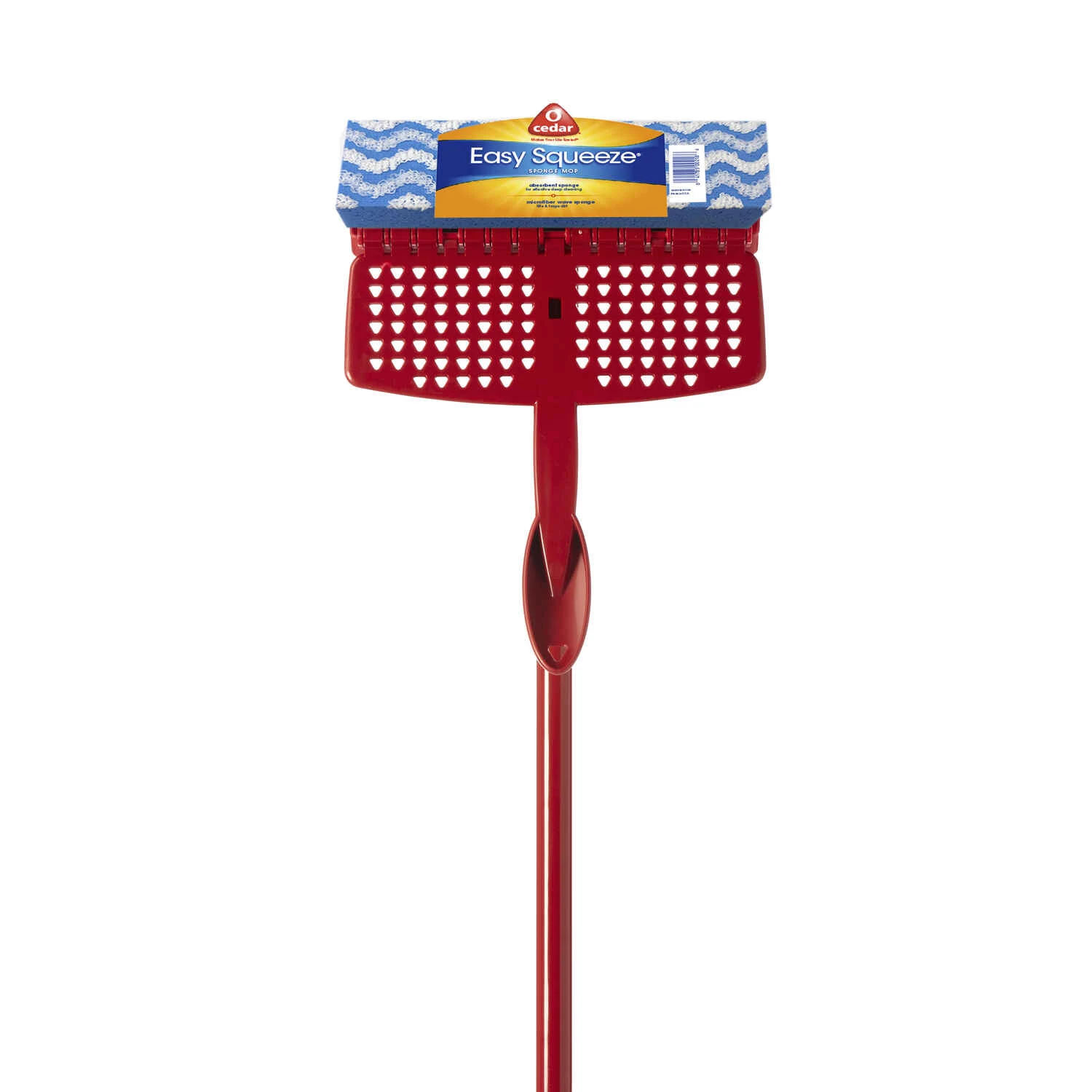 O-Cedar Easy Squeeze 8.5 in. W Sponge Mop