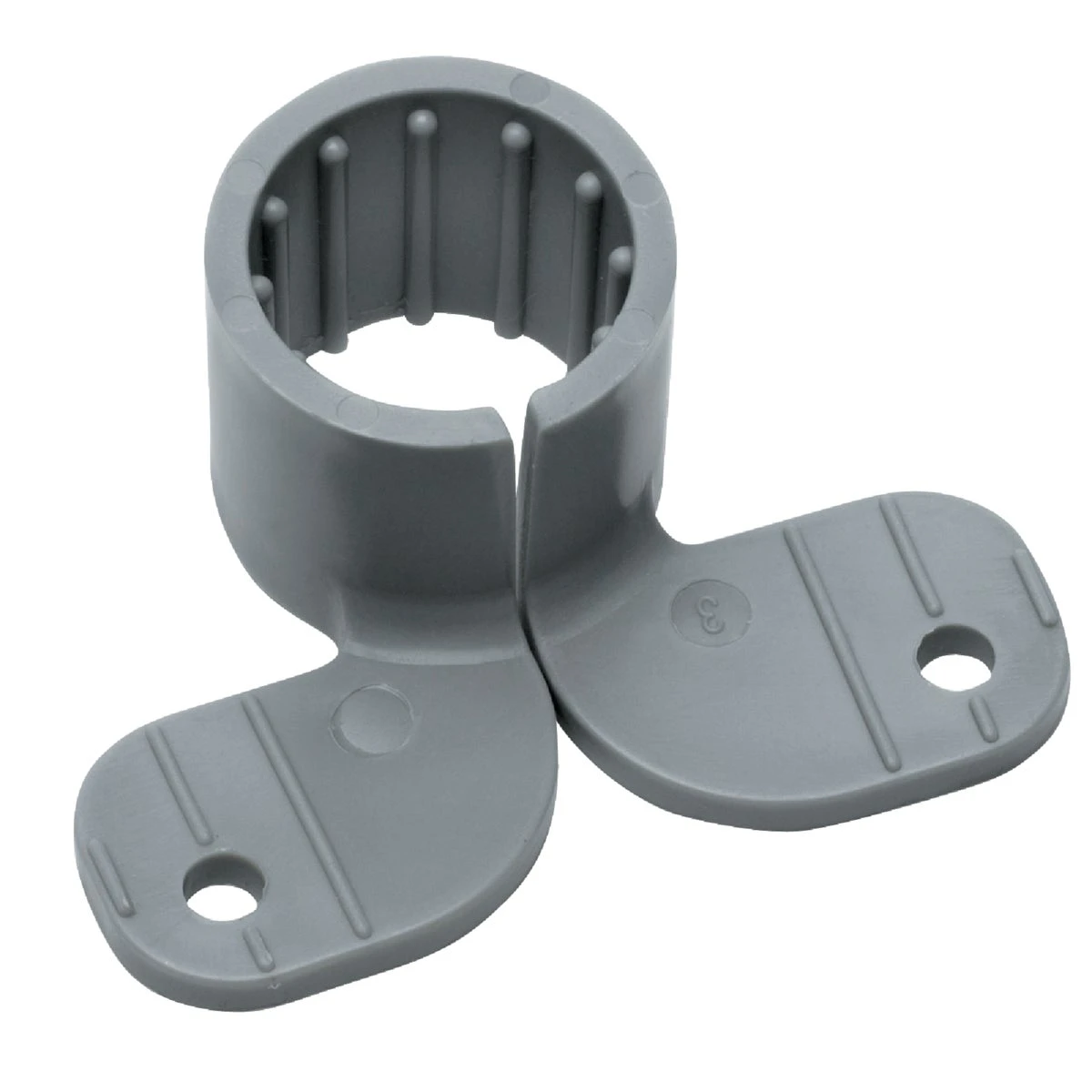 Pipe Hanger Suspension Clamps, Plastic, 6-Pk., 3/4 In.