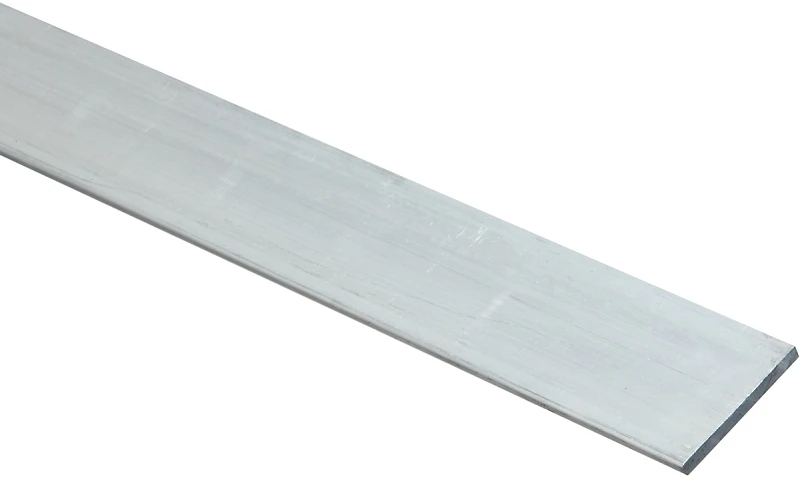 Mill Aluminum Flat Bar, 1-1/2" X 1/8" X 72" - National Hardware N247-114