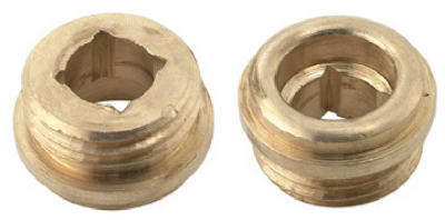 Sayco 10-Pack 1/2-Inch x 20 Thread Brass Seat