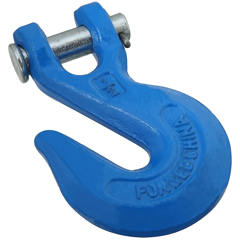 N177-246 1/2" Blue Clevis Grab Hook - 9200 Lb Capacity