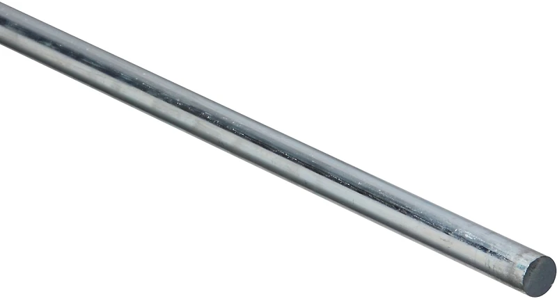 Smooth Axle Rod, Zinc-plated, 3/8" X 72" For Diy Projects